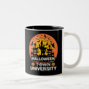 Halloween Town University Two-Tone Coffee Mug