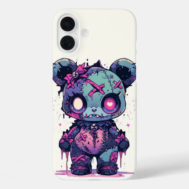 Halloween Toy Teddy Bear Case-Mate iPhone Case (Back)