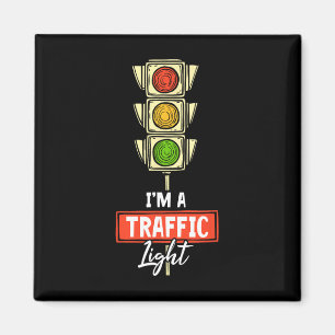 Halloween Traffic Light Lover I'm A Traffic Light Magnet