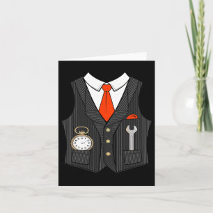Halloween Train Conductor Costume For Kids Men Wom Card
