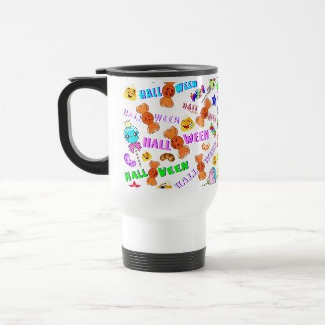 Halloween Travel Mug (Left)