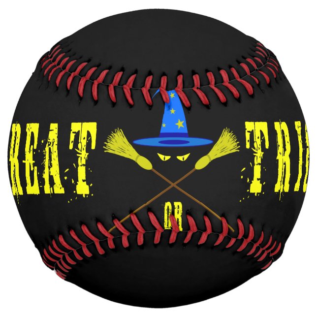 Halloween Treat Or Trick Softball (Front)