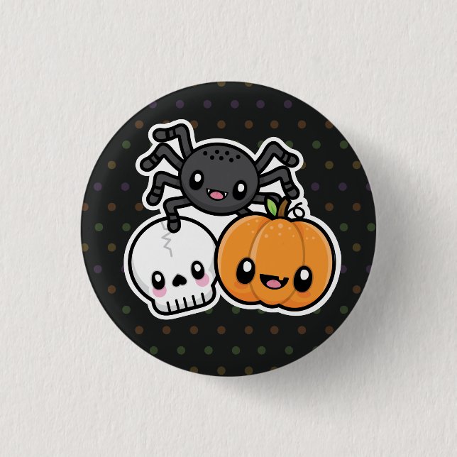 Halloween Treats button (Front)