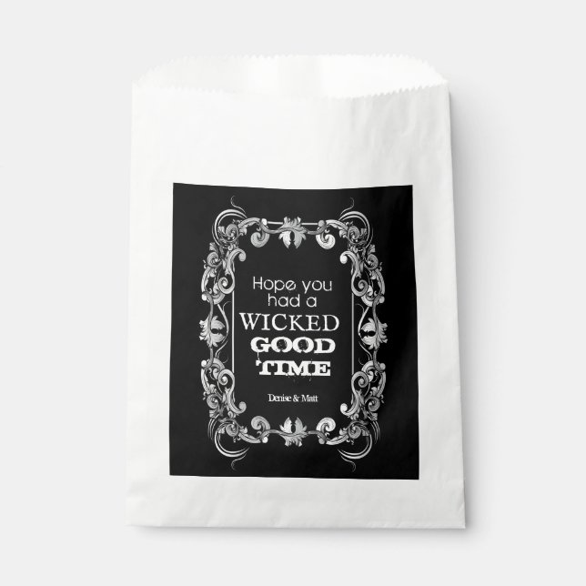 Halloween Treats Favour Bags (Front)