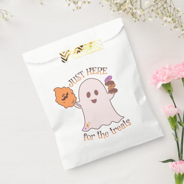 Halloween Treats Ghost and Sweets Party    Favour Bags (Sealed)