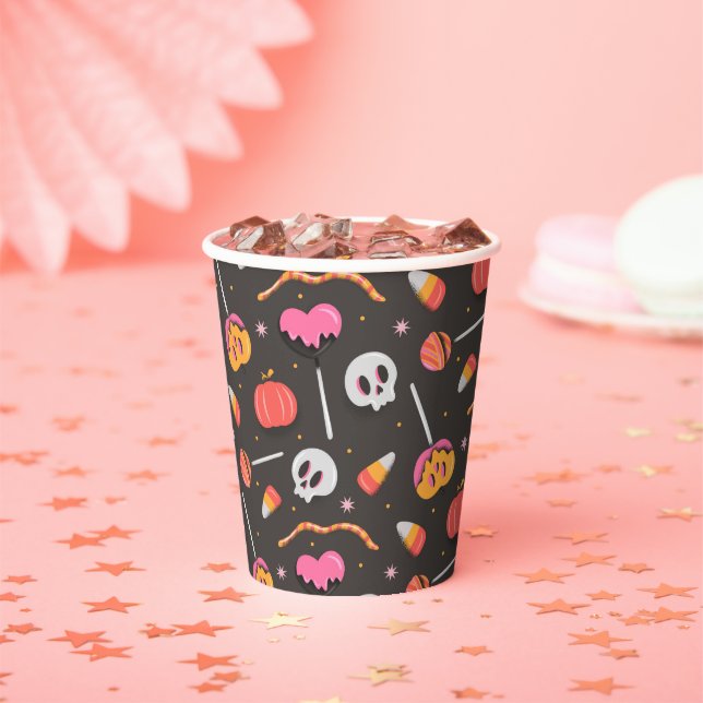 Halloween Treats Paper Cups (Insitu)
