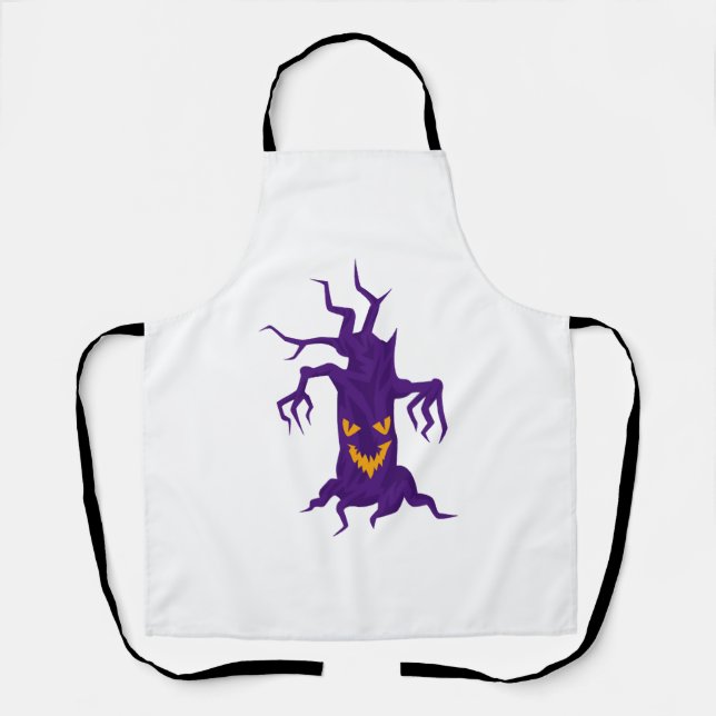 Halloween Tree  Apron (Front)
