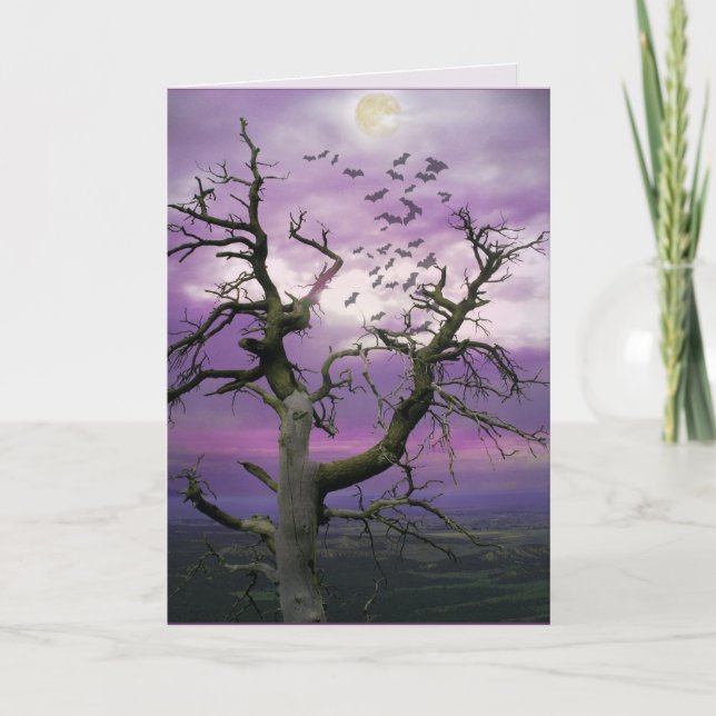 Halloween Tree Card (Front)