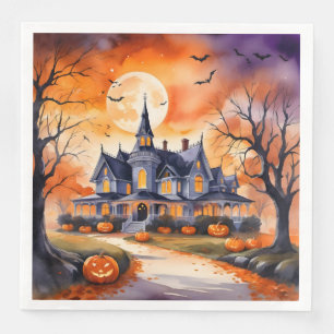 Halloween Trendy Pumpkin Autumn Collection Napkin