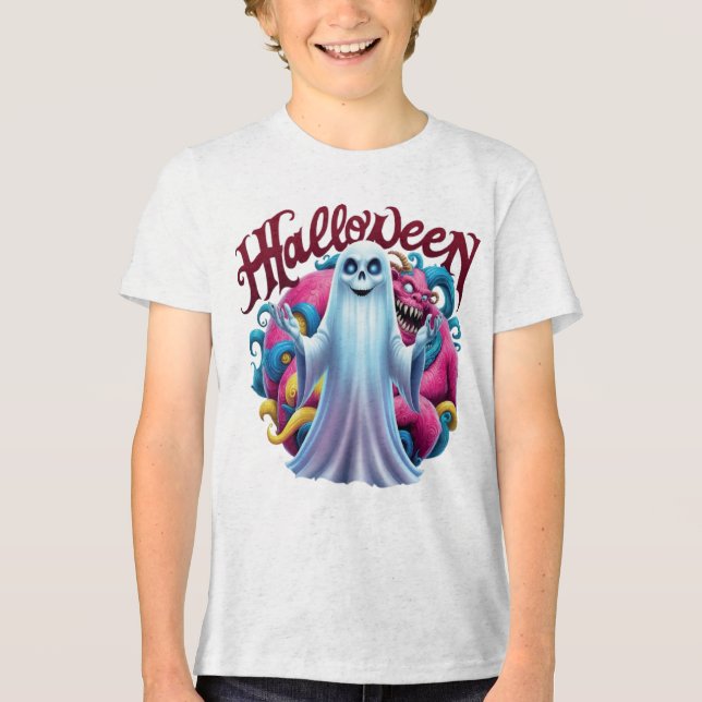 Halloween Tri-Blend Shirt (Front)