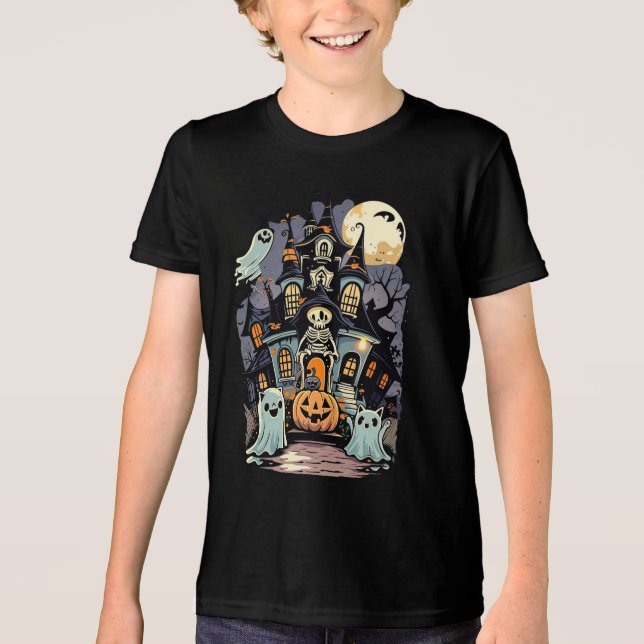 Halloween Tri-Blend Shirt (Front)