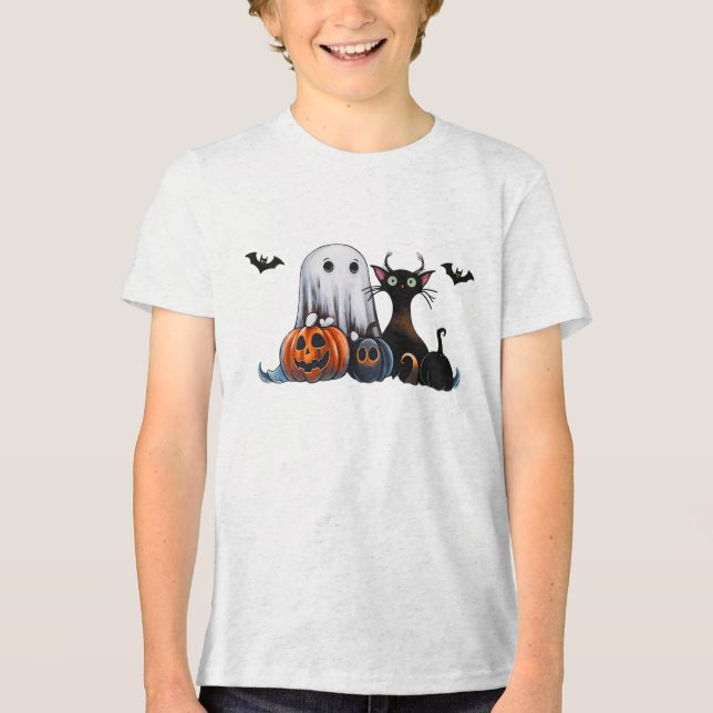 Halloween Tri-Blend Shirt (Front)