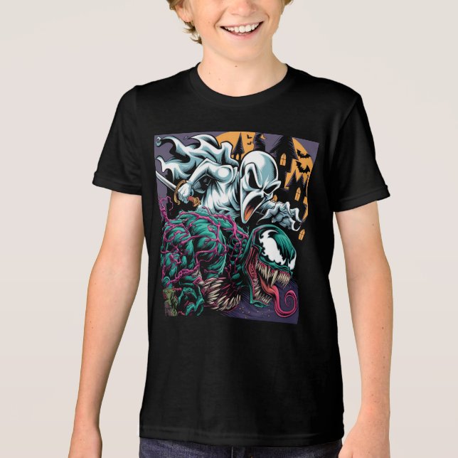 Halloween Tri-Blend Shirt (Front)
