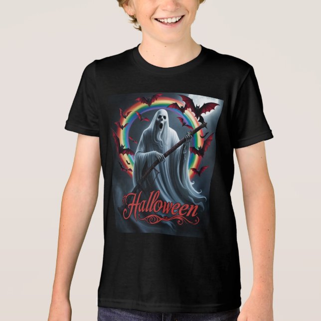 Halloween Tri-Blend Shirt (Front)