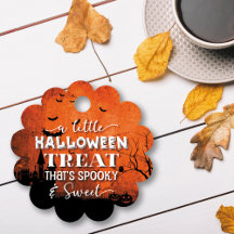 Halloween Trick of Treat Hocus Pocus Favour Tag