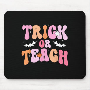 Halloween Trick Or Teach Teacher Kids Teacher Life Mouse Mat