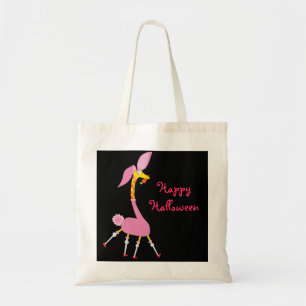Halloween Trick or Treat Bag: Giraffe Tote Bag