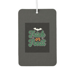 Halloween Trick or Treat Bat Web Design_1 Car Air Freshener