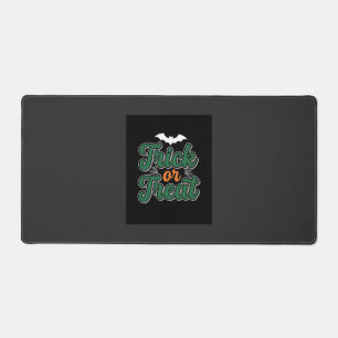 Halloween Trick or Treat Bat Web Design_1 Desk Mat