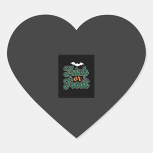 Halloween Trick or Treat Bat Web Design_1 Heart Sticker