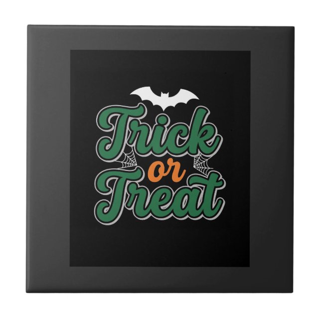 Halloween Trick or Treat Bat Web Design_1 Tile (Front)