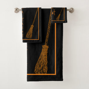 Halloween Trick or Treat  Bath Towel Set