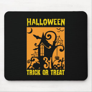 Halloween Trick Or Treat Birthday Mouse Mat
