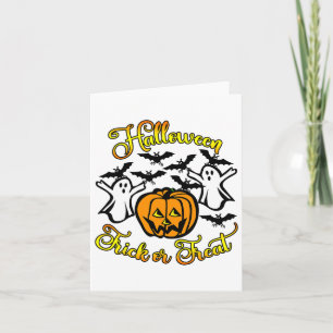 Halloween Trick Or Treat Card