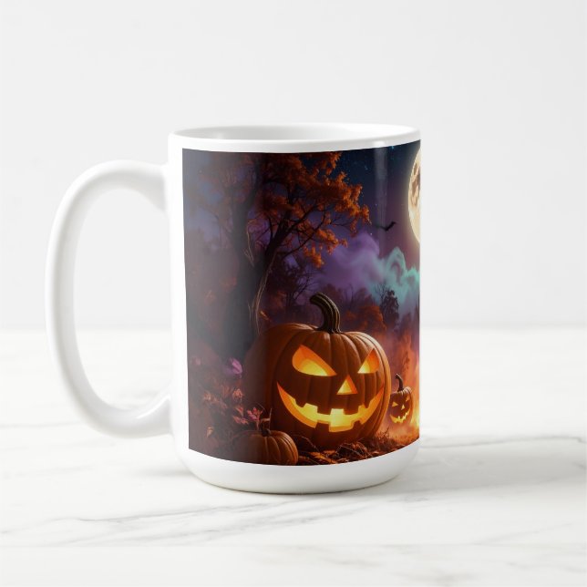 Halloween Trick or Treat Coffee Mug (Left)
