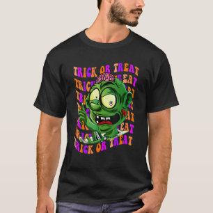 Halloween Trick Or Treat  Cool Zombie Halloween T-Shirt