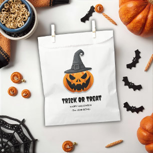 Halloween Trick or Treat – Custom Jack-o'-lanterns Favour Bags