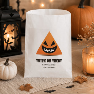 Halloween Trick or Treat – Custom Scary Face Favour Bags