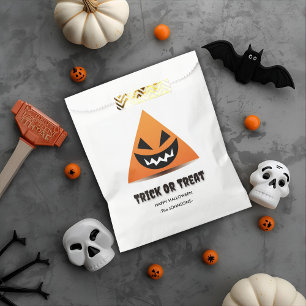 Halloween Trick or Treat  – Custom Scary Face Favour Bags
