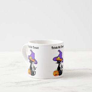 Halloween Trick or Treat Espresso Cup