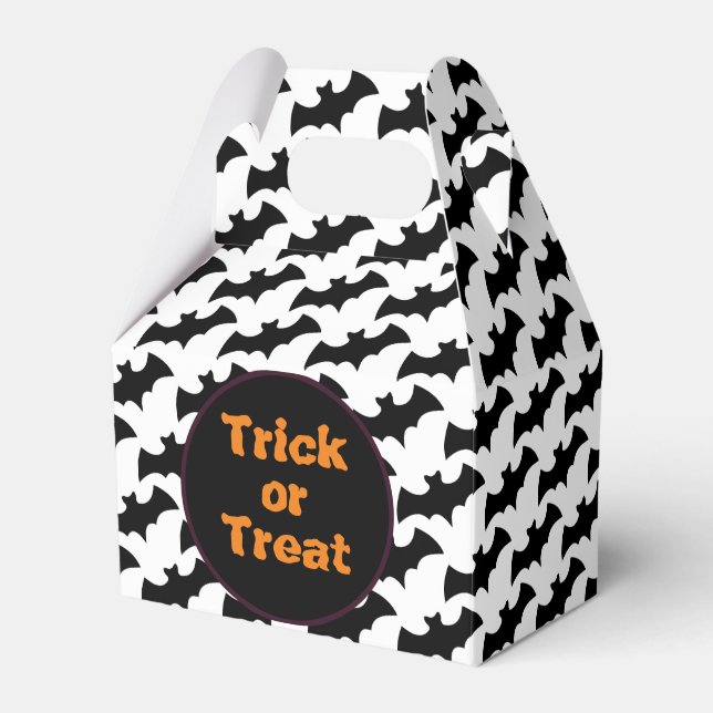 Halloween Trick or Treat Favour Box (Front Side)