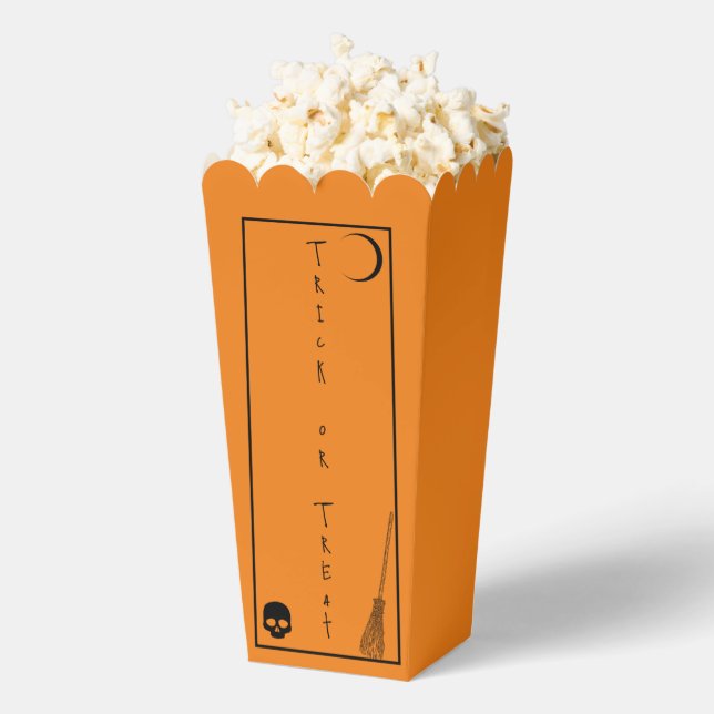 Halloween Trick or Treat  Favour Box (Popped)