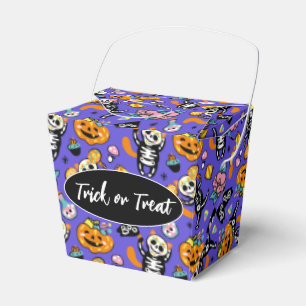 Halloween Trick or Treat Favour Box