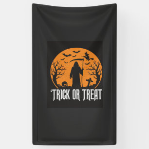 Halloween Trick or Treat Grim Reaper Design_1 Banner