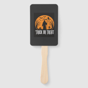 Halloween Trick or Treat Grim Reaper Design_1 Hand Fan