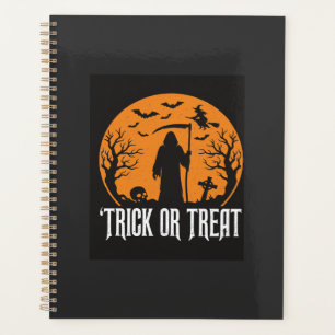 Halloween Trick or Treat Grim Reaper Design_1 Planner