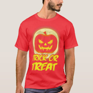 Halloween Trick or treat jack o lantern pumpkin T-Shirt