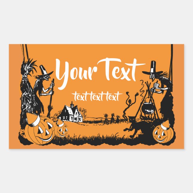 Halloween, Trick or Treat label (Front)