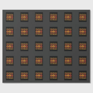 Halloween Trick Or Treat Little Monsters Pumpkin D Wrapping Paper