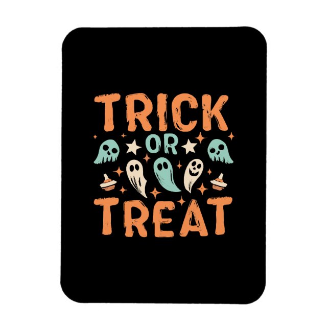 Halloween Trick or Treat Magnet (Vertical)