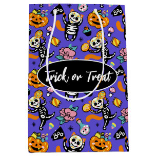 Halloween Trick or Treat  Medium Gift Bag