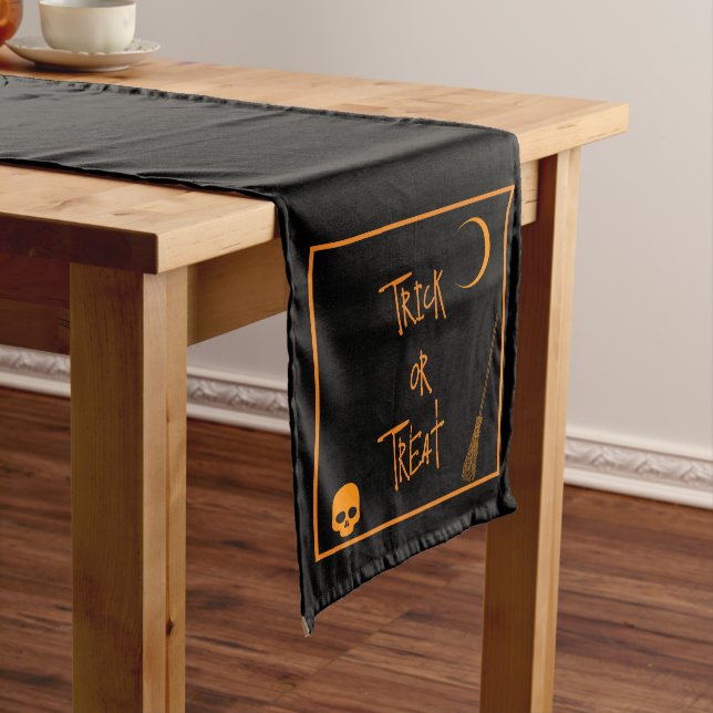 Halloween Trick or Treat  Medium Table Runner (In Situ)
