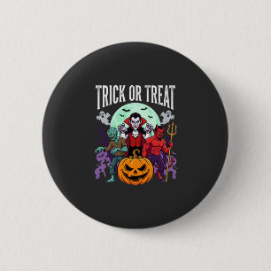 Halloween Trick or Treat Monster Parade 6 Cm Round Badge
