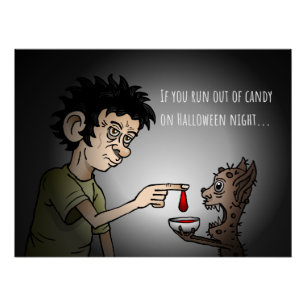 Halloween Trick or Treat Poster