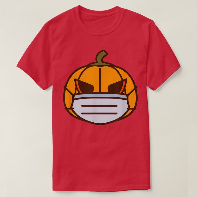 Halloween Trick or Treat Pumpkin Scary Halloween C T-Shirt (Design Front)