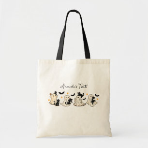Halloween Trick or Treat Shoulder Tote Bag